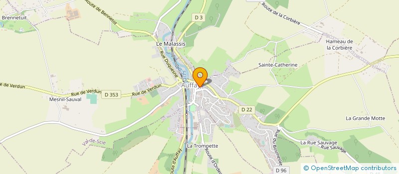 localisation de l'entreprise BTHM  VAL-DE-SCIE