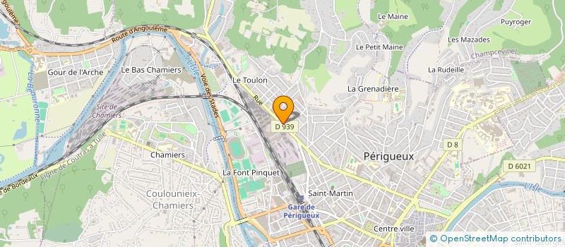 localisation de l'entreprise BTIM à PERIGUEUX