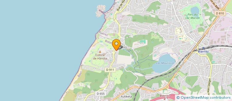 localisation de l'entreprise BTIMMO à BIDART