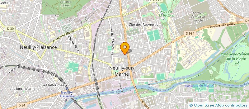 localisation de l'entreprise BTK CONSEIL à NEUILLY-SUR-MARNE