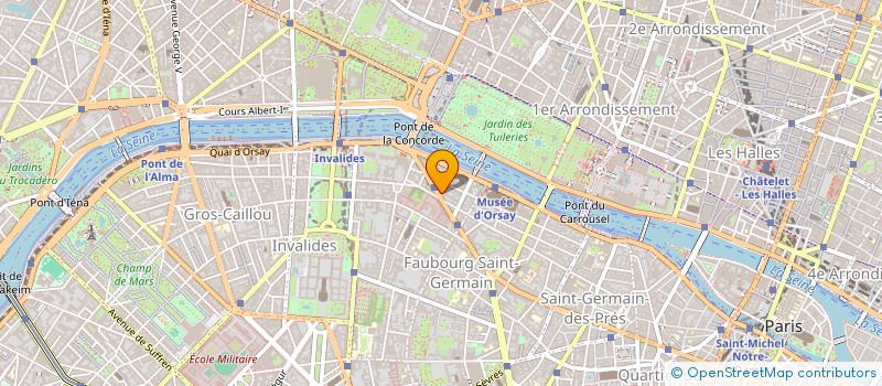 localisation de l'entreprise BTL 1870  PARIS