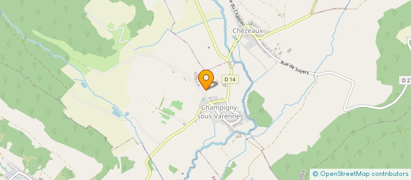 localisation de l'entreprise BTL à CHAMPIGNY-SOUS-VARENNES
