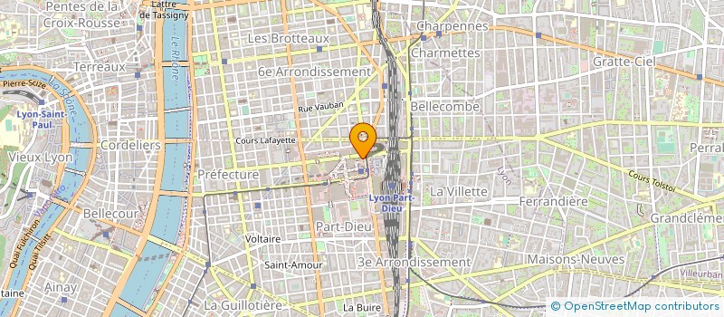 localisation de l'entreprise BTL CONSEIL à LYON