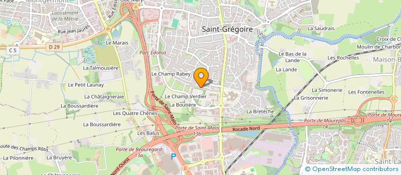 localisation de l'entreprise BTL CORP à SAINT-GREGOIRE
