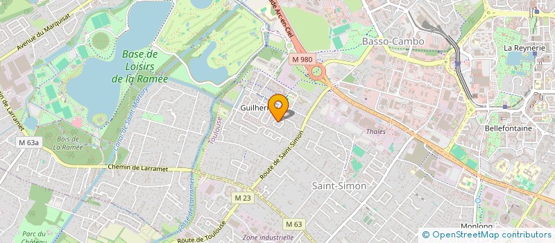 localisation de l'entreprise BTL IMMO  SAINTE-FOY-D'AIGREFEUILLE