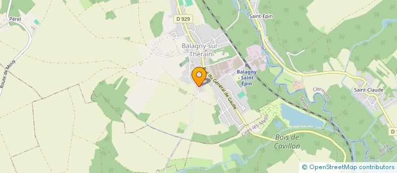 localisation de l'entreprise BTL TRAITEUR  BALAGNY-SUR-THERAIN