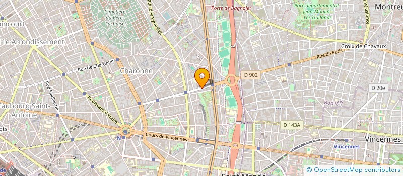 localisation de l'entreprise BTLG  PARIS