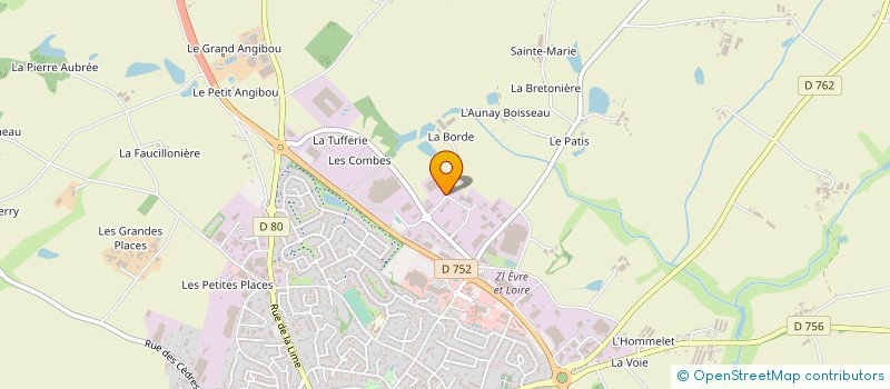 localisation de l'entreprise BTM  BEAUPREAU-EN-MAUGES