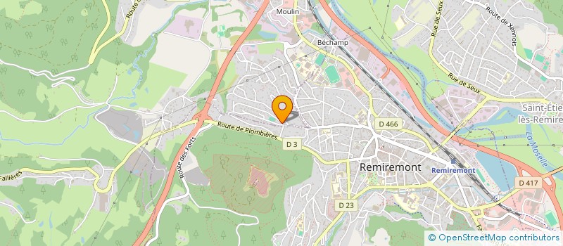 localisation de l'entreprise BTM  SAINT-NABORD