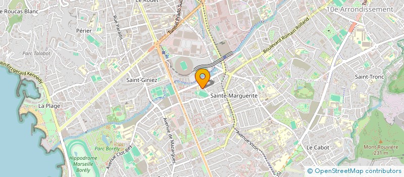 localisation de l'entreprise BTM GROUP à MARSEILLE