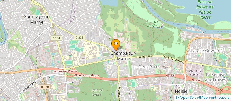 localisation de l'entreprise BTM RENOV  CHAMPS-SUR-MARNE