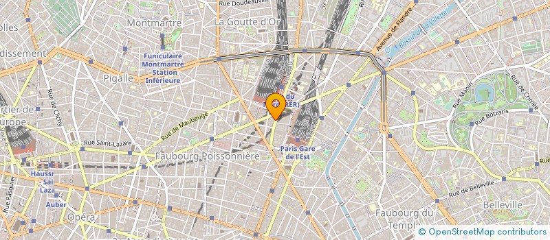 localisation de l'entreprise BTM TRANSPORTS à PARIS