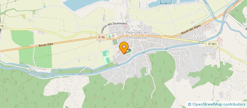 localisation de l'entreprise BTM TRANSPORTS  PEYROLLES-EN-PROVENCE