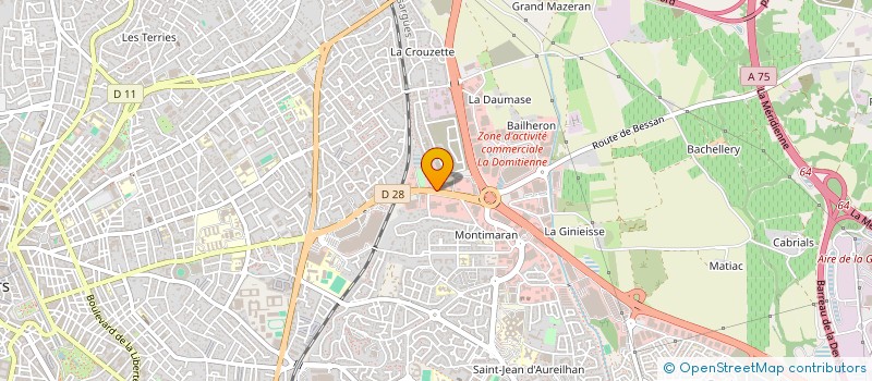 localisation de l'entreprise BTMB à BEZIERS