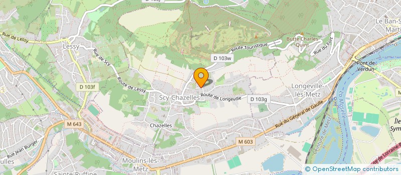 localisation de l'entreprise BTMO  SCY-CHAZELLES