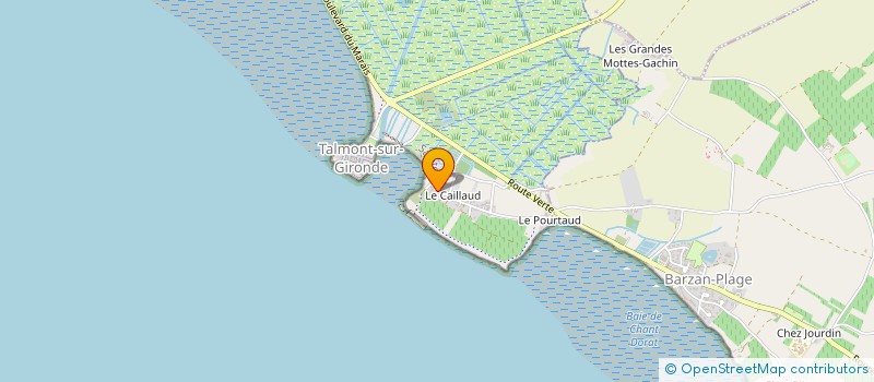 localisation de l'entreprise BTN IMM  TALMONT-SUR-GIRONDE