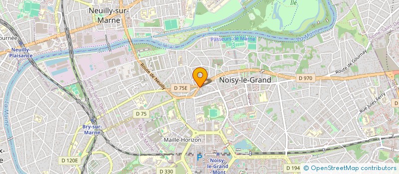 localisation de l'entreprise BTN INVEST  NOISY-LE-GRAND