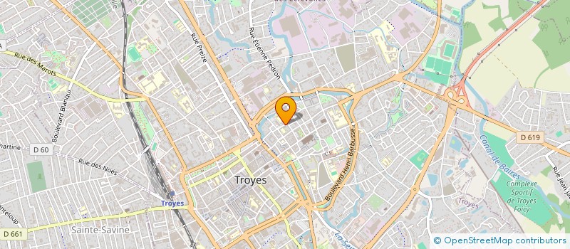 localisation de l'entreprise BTOBUZ CONSULTING à TROYES