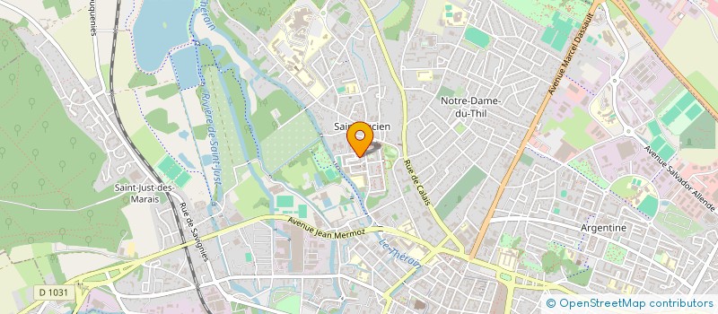 localisation de l'entreprise BTP-60  BEAUVAIS