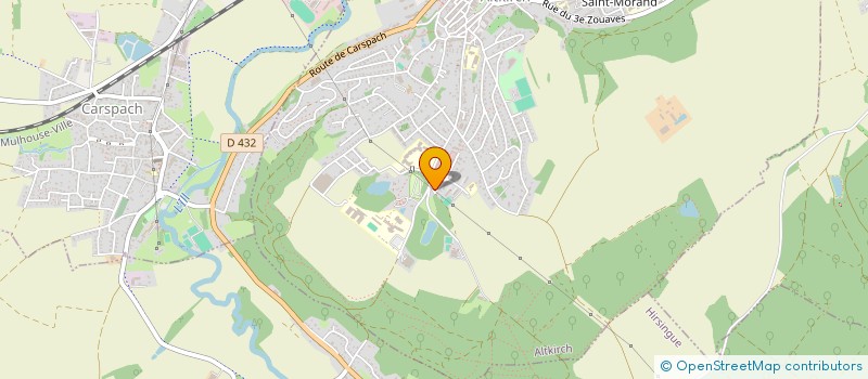 localisation de l'entreprise BTP ALTKIRCH GROUPE  ALTKIRCH