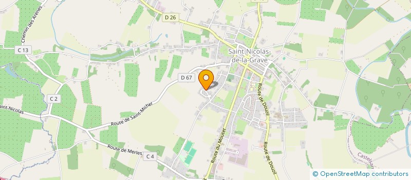 localisation de l'entreprise BTP BOOST  SAINT-NICOLAS-DE-LA-GRAVE