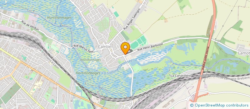 localisation de l'entreprise BTP CLEAN SERVICE  CAMON