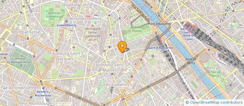 localisation de l'entreprise BTP' CONSULT à PARIS