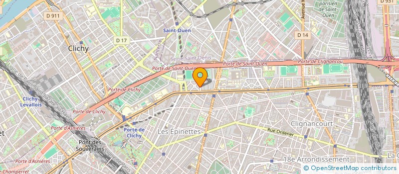 localisation de l'entreprise BTP DESIGN  PARIS