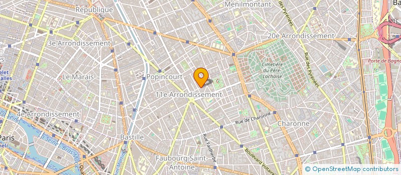 localisation de l'entreprise BTP DESMOULINS  PARIS