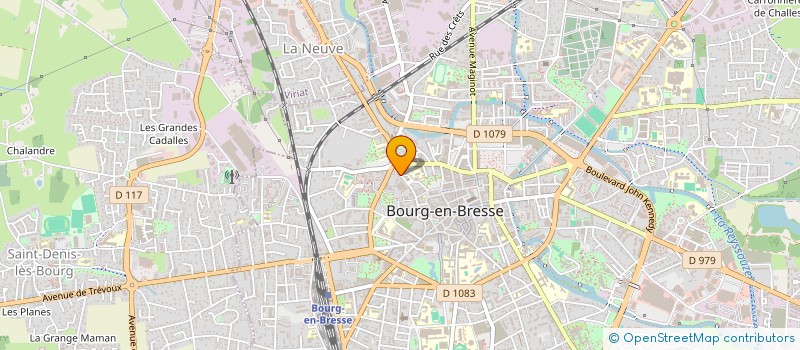 localisation de l'entreprise BTP DEVELOPPEMENT COMMUNICATION AIN à BOURG-EN-BRESSE