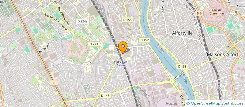 localisation de l'entreprise BTP ELECTRIQUE EXPERT  VITRY-SUR-SEINE