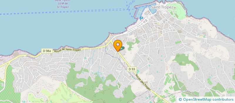 localisation de l'entreprise BTP EXPRESS 83  SAINT-TROPEZ