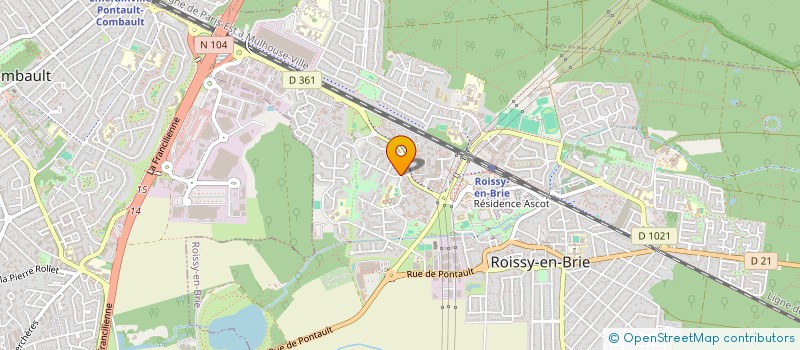 localisation de l'entreprise BTP FINITION & RENOVATION  ROISSY-EN-BRIE