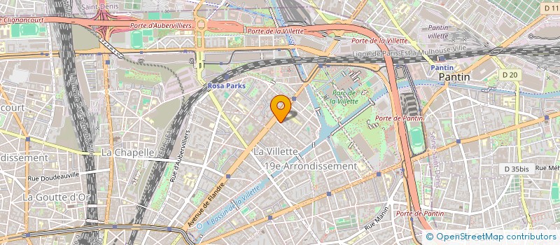localisation de l'entreprise BTP FIRST à PARIS