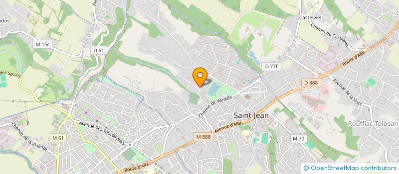 localisation de l'entreprise BTP.G CONSEIL à SAINT-JEAN