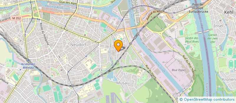 localisation de l'entreprise BTP GROUPE  STRASBOURG