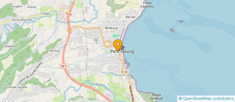 localisation de l'entreprise BTP IDEAL CONSTRUCTIONS à PETIT-BOURG