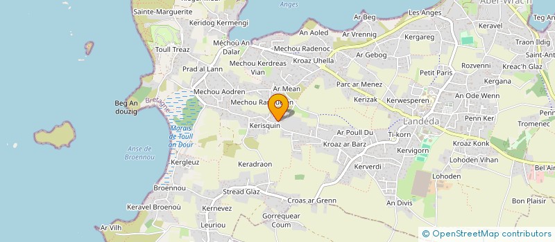 localisation de l'entreprise BTP INVESTISSEMENT  LANDEDA