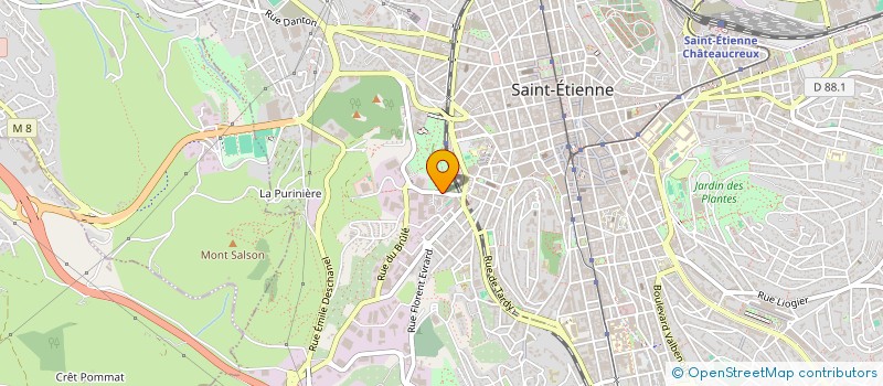 localisation de l'entreprise BTP LOIRE SERVICES  SAINT-ETIENNE