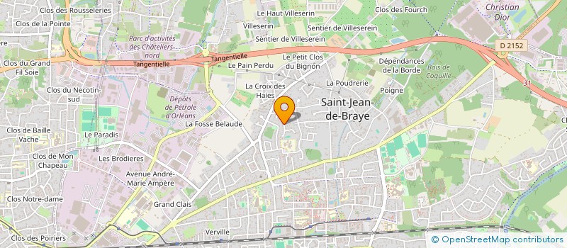 localisation de l'entreprise BTP MENUISERIE à MONTFERMEIL