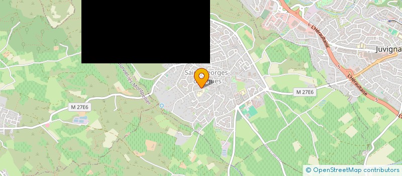 localisation de l'entreprise BTP MONTAREX à SAINT-GEORGES-D'ORQUES
