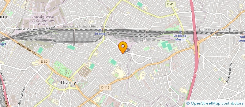 localisation de l'entreprise BTP.MS ELECTRICITE à DRANCY