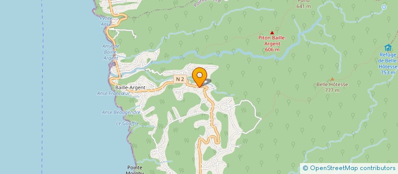 localisation de l'entreprise BTP PRADEL  POINTE-NOIRE