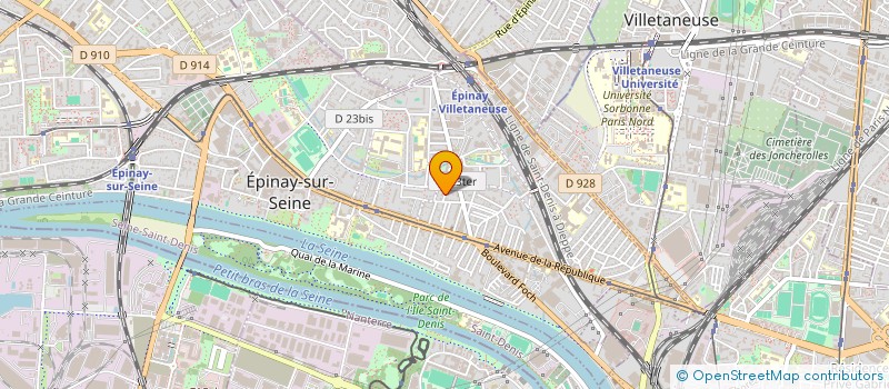 localisation de l'entreprise BTP RENOV 93 à EPINAY-SUR-SEINE