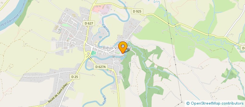 localisation de l'entreprise BTP RENOV'ACTION  RIEUX-VOLVESTRE