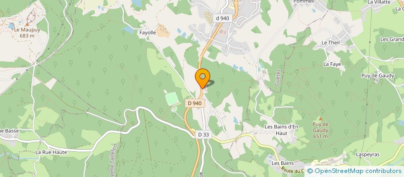 localisation de l'entreprise BTP TRULLEN à GUERET
