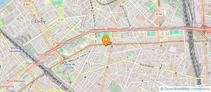 localisation de l'entreprise BTP VF SERVICES à PARIS