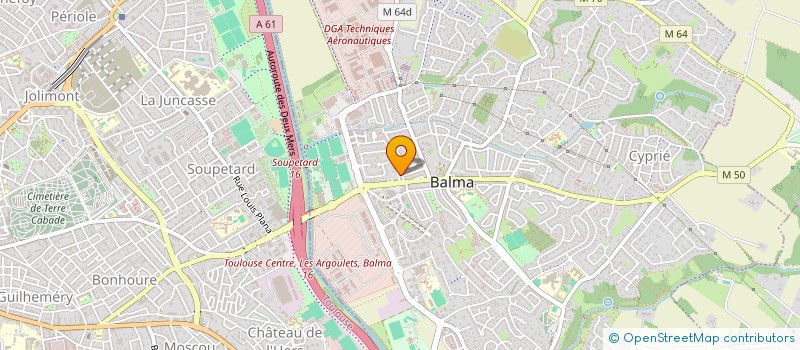 localisation de l'entreprise BTPC - JM à BALMA