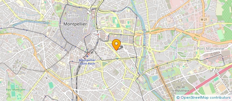 localisation de l'entreprise BTPDIRECT à MONTPELLIER
