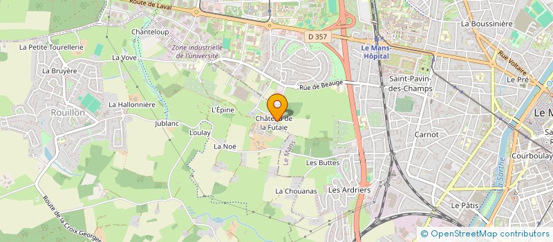 localisation de l'entreprise BTPL CONSEIL  ROUILLON